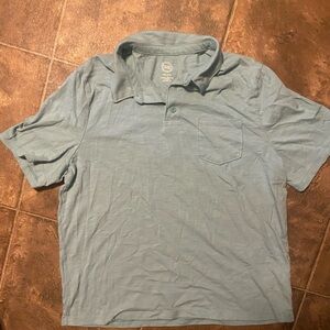 2/$8 Wonder Nation Men's Sky Blue Polo Shirt